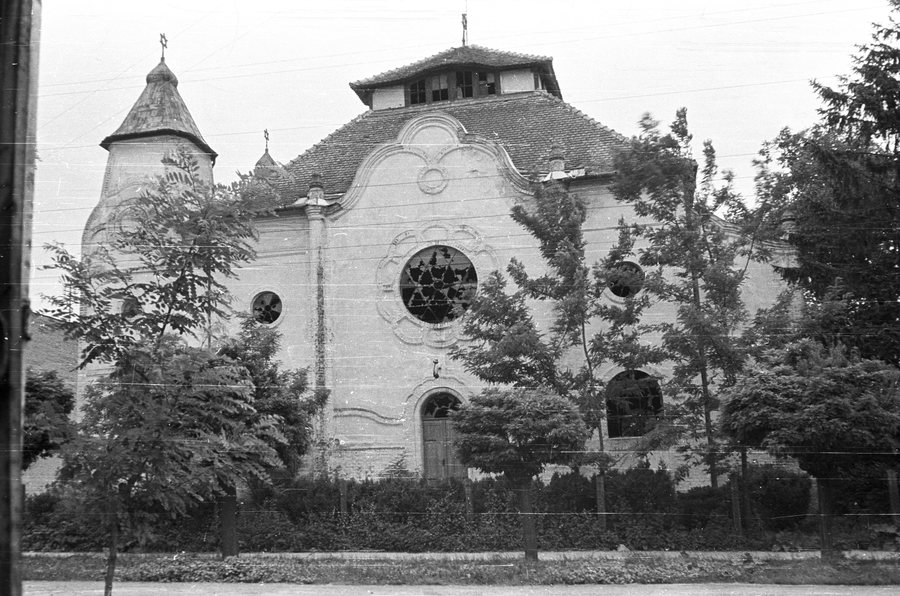 File:Marcali 1959, Zsinagóga. Fortepan 23279.jpg