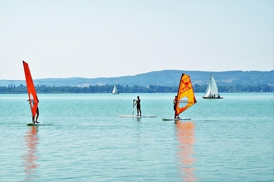 Surfing holiday at Lake Balaton
