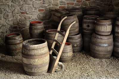 Wine cellar in Csopak (illustrative image)